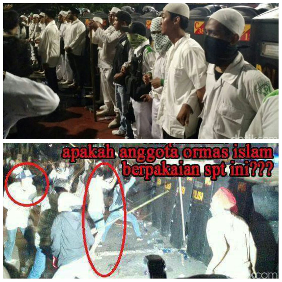 janusaputro89's tweet image. Klo muslim pengen rusuh mah dr siang.. jd siapa mreka yg bikin rusuh?
#obrolanpendemo #presidenkemana #demo411