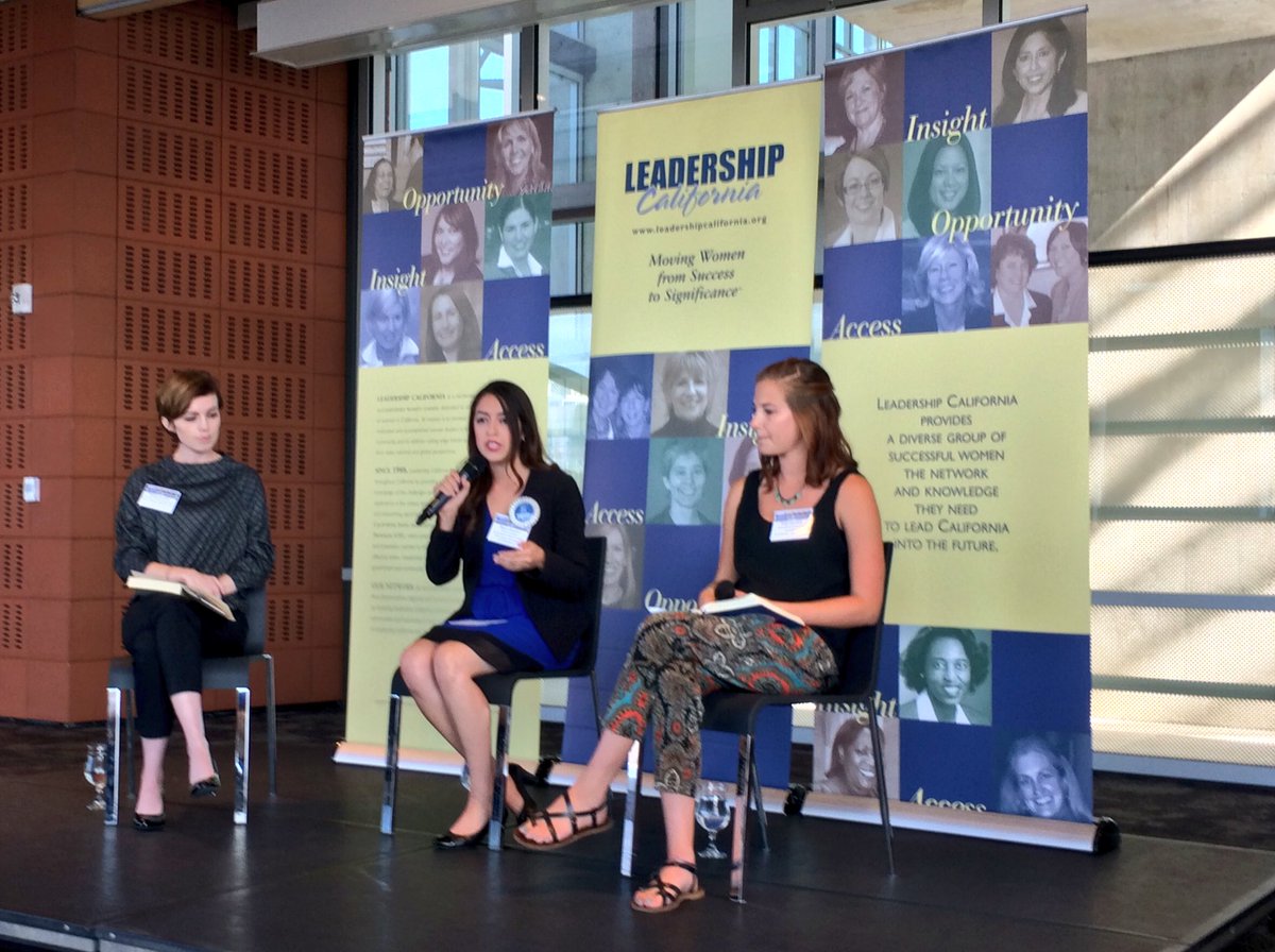 Nhu_SD's tweet photo. Inspired by the millennial panel from @SDPublicLibrary @SDChamber and @sdgirlscouts 🎉celebrating @LeadershipCalif 25th Anniversary #CIT2016 https://t.co/e0NNEgqM2S