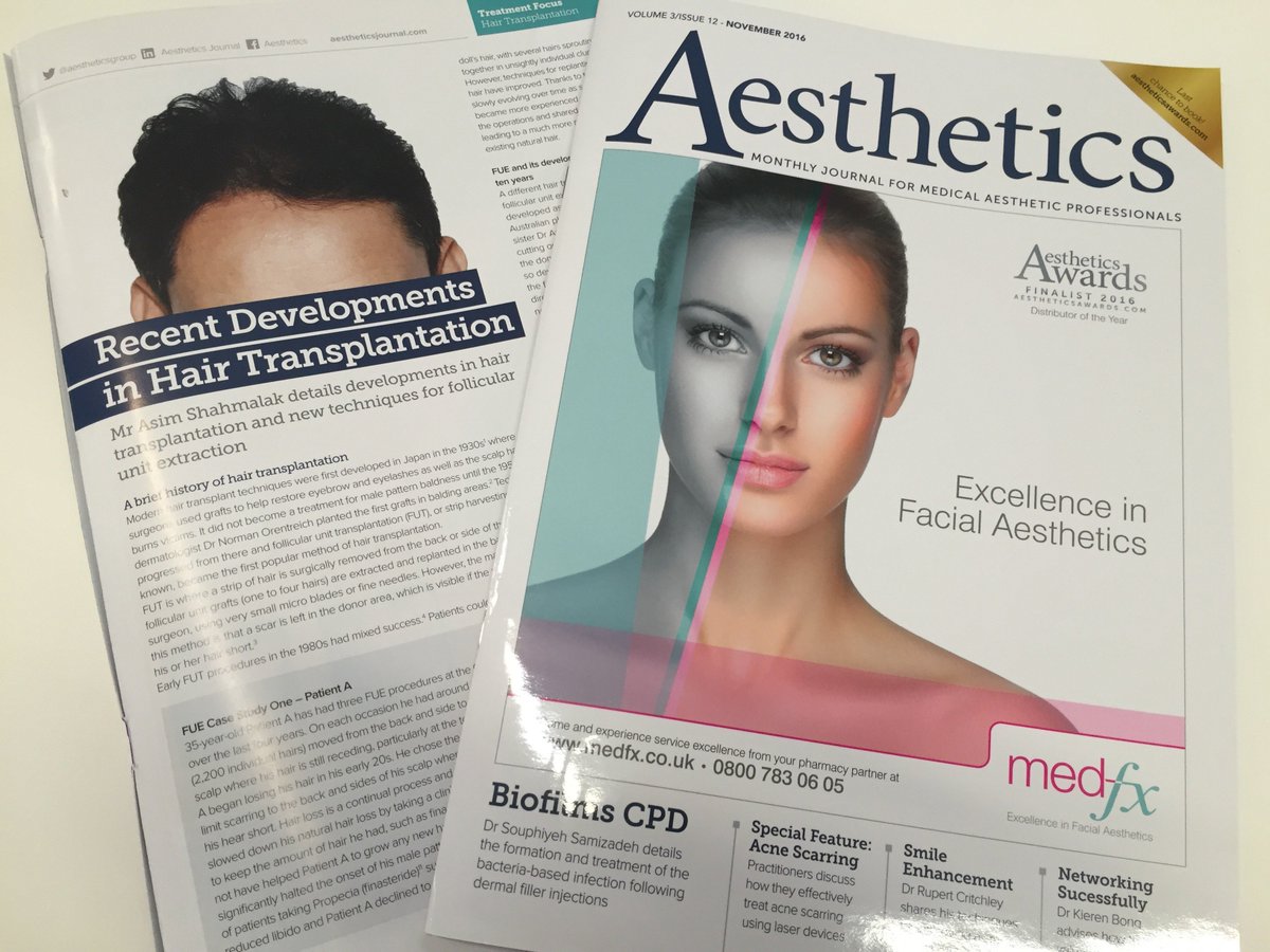 aestheticsgroup's tweet photo. What are the latest developments in hair transplantation? Find out from @DrAsimShahmalak https://t.co/BOtGWcwFGI https://t.co/4sy7ZNTnZj