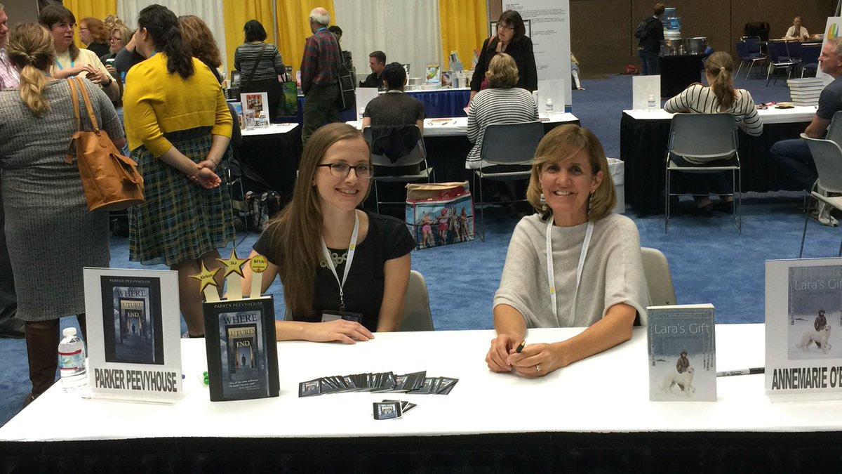 annjacobusSF's tweet image. More #BAYAauthors spotted at #CLA2016 #CLASwingIntoAction @AnnemarieOBrien and @parkerpeevy !