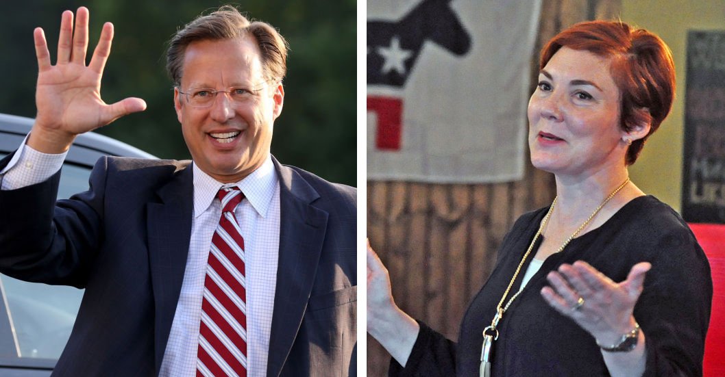 DailyProgress's tweet photo. Democrat Eileen Bedell sees a chance for an upset against Rep. Dave Brat in a changed 7th District. https://t.co/G118uhnj7J https://t.co/i3VnZ8T8Vc