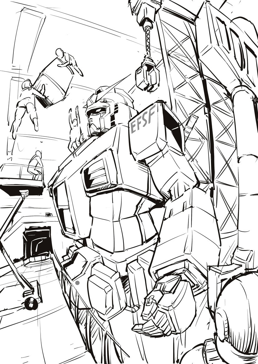 尊敬する作家さんに色々悩みを相談して、自分は空間を意識した絵作りを全然してこなかった事に気づき毎日練習してます・・・三点透視、広角を理解してうまくなりたい 