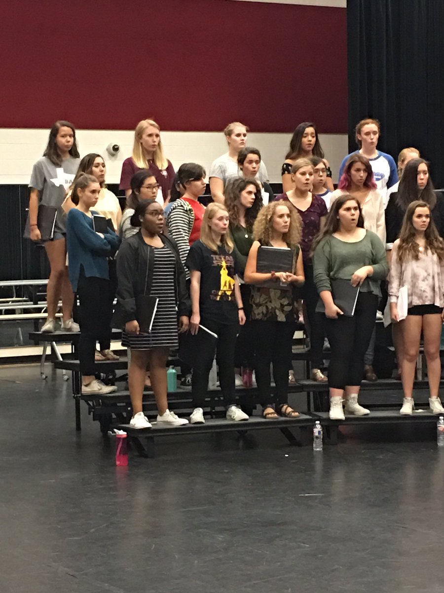 ARS_Choir's tweet photo. Region 18 rehearsal tonight. Choir is sounding great! Concert tomorrow at AISD PAC, 5pm. Come join us! #starsmart #AISDproud #FineArtsAISD https://t.co/y4jGS9l8Wq