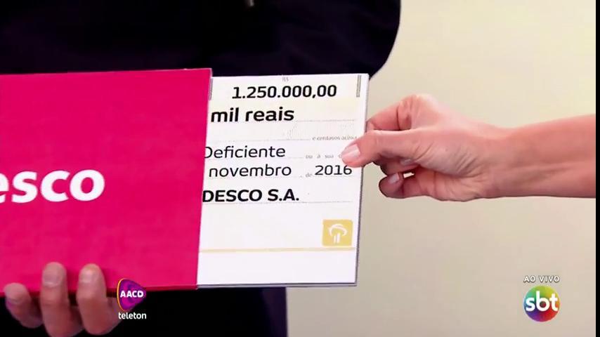 SBTonline's tweet image. Bota pra subiiir!! @TeletonOficial #TeletonBrasil2016 #FazerOBem #SomosTodosTeleton