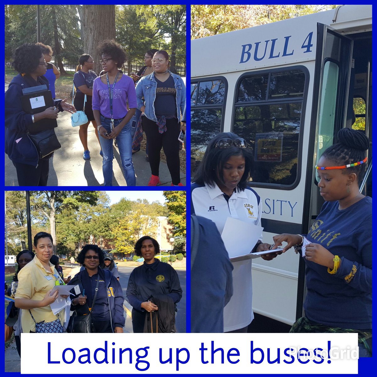 JCSUBiddle's tweet photo. We're headed to the political rally to see President Obama! #JCSU #BiddleInstitute #Biddle#SitLux #UniversityCollege #FYE #JCSU20 https://t.co/guz4FU2x4g