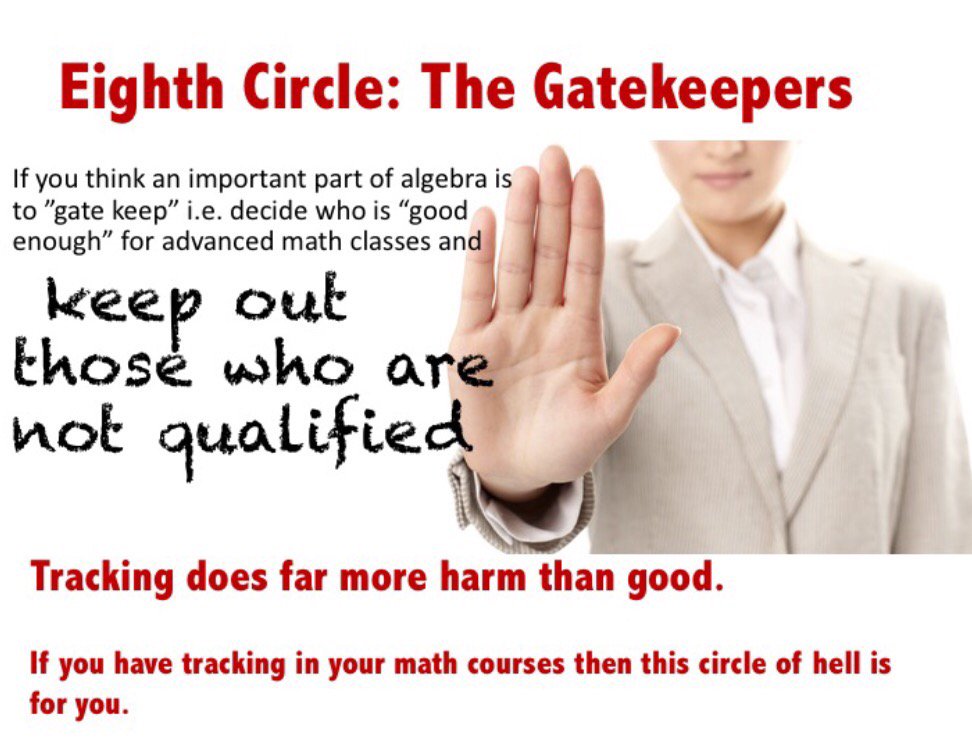 MathProjects's tweet image. @Callahan_Math Tracking does far more harm than good. #CMCmath #Ignite