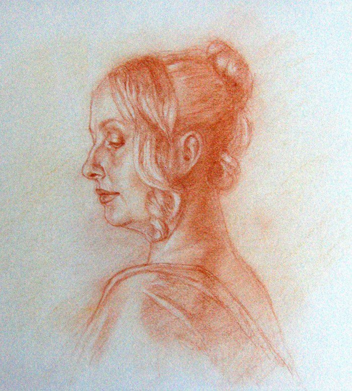 Art_of_Day's tweet photo. "Renaissance Woman" conte pencil by Marilyn Lambert Gerwing @gerwingM https://t.co/t43UOrIg9a #TwitterFirstFriday #drawing #portrait https://t.co/REslerFFZV