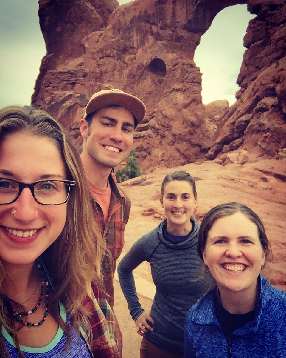 vaughan_soil's tweet photo. The #arsandbox crew arrived in Moab enroute to the #ACSmtg #whereissandynow #gradstudentsarethebest https://t.co/rSMk8QOm44