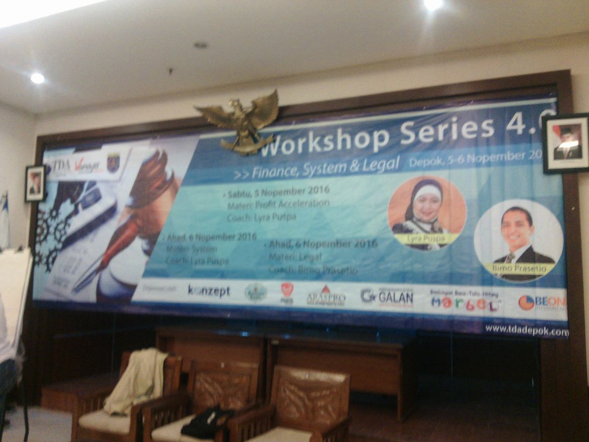 kumpul yuk di acara Workshop Series <a href="/TDAdepok/">TDA Depok</a> <a href="/TanganDiAtas/">Komunitas Pengusaha Tangan Di Atas (TDA)</a>