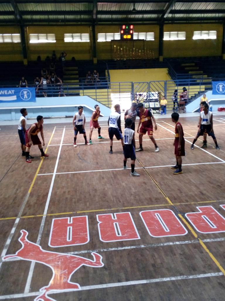 Pertandingan pertama SMPN 2 Ciawi vs SMPN 8 Bogor
