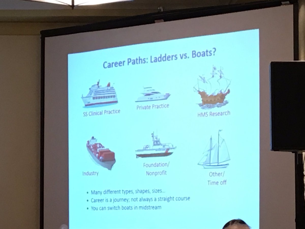 dr_rdvenkatesh's tweet photo. Dr. Steven Wu discusses #careerpaths; ladders vs. boats @meadjohnson @NASPGHAN  #fellowsconference https://t.co/UsMJTZfAy4