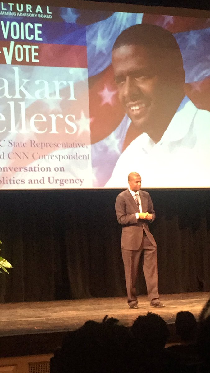 CPAB_UD's tweet photo. Thank you to everyone who came out tonight and a very special thank you to @Bakari_Sellers once again. Dream with your eyes open https://t.co/P3ki9TeJcS