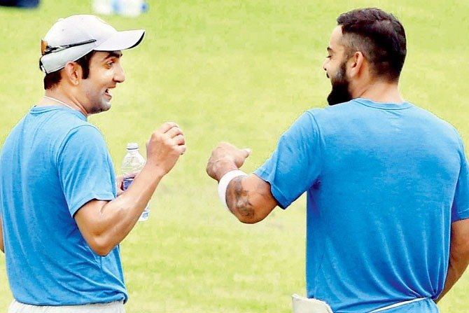 Gautam Gambhir (@gautamgambhir) on Twitter photo Happy Birthday <a href="/imVkohli/">Virat Kohli</a>. Have a blessed year ahead; hoping to see you smash many more records along the way. Happy Birthday <a href="/imVkohli/">Virat Kohli</a>. Have a blessed year ahead; hoping to see you smash many more records along the way.