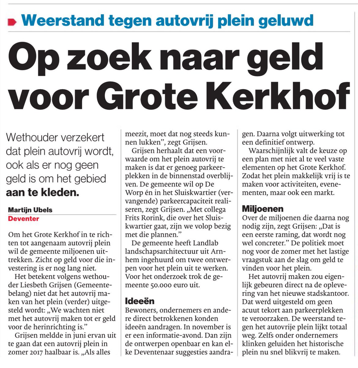 GROENTjeerd's tweet photo. say no more: medio 2017 Grote Kerkhof autovrij.
Nieuwe parel in de binnenstad erbij. https://t.co/ibzqclMzzW