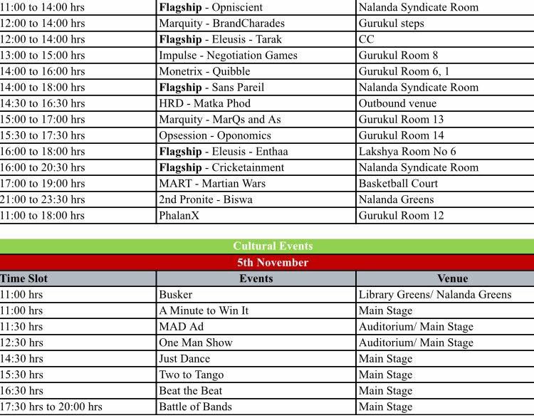 Imperium_MDI's tweet photo. Events have already started! 
And here's today schedule for Imperium'16 
Don't miss it 
#Imperium16 
#MDI Gurgaon https://t.co/4AXcWMa4gc