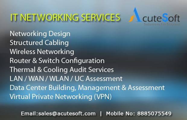 acute_ayyappa's tweet image. Have a look on our #ITNetworkingServices @acutesoftsol . We are one of the top Service Providers in #Hyderabad
