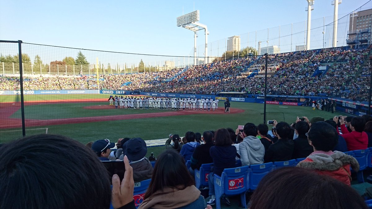 K0519B's tweet photo. 六大学選抜vsヤクルト面白かった！
星以外ドラフトかかった人全員打たれた笑 https://t.co/nOjf8SupEx