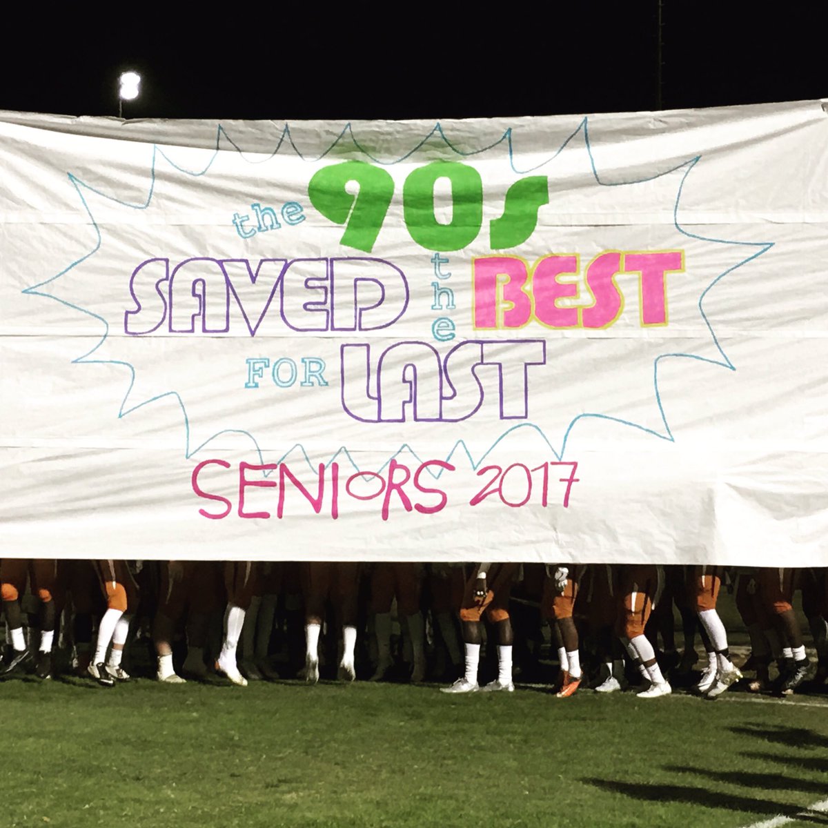 LHSSpiritCheer's tweet photo. {senior night} https://t.co/CaYwdxgExM