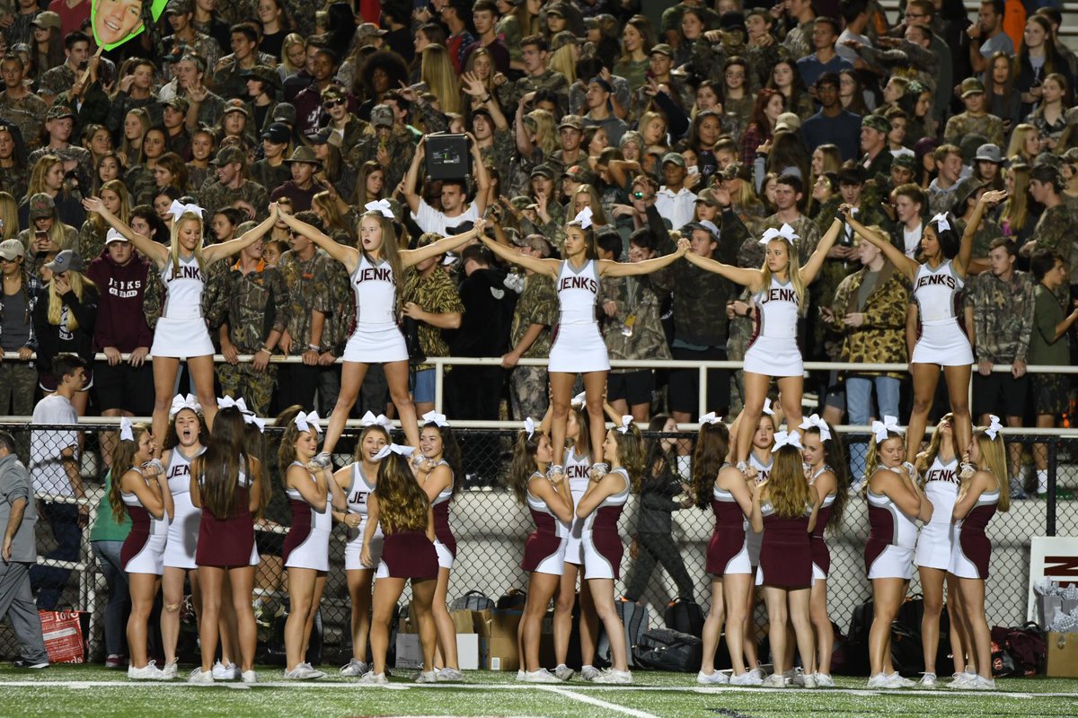 jenksps's tweet photo. Undefeated. District champs. Far from finished. Trojans capped off another perfect regular season with a 52-35 win over Edmond Santa Fe. https://t.co/Ce6y4m9qRm