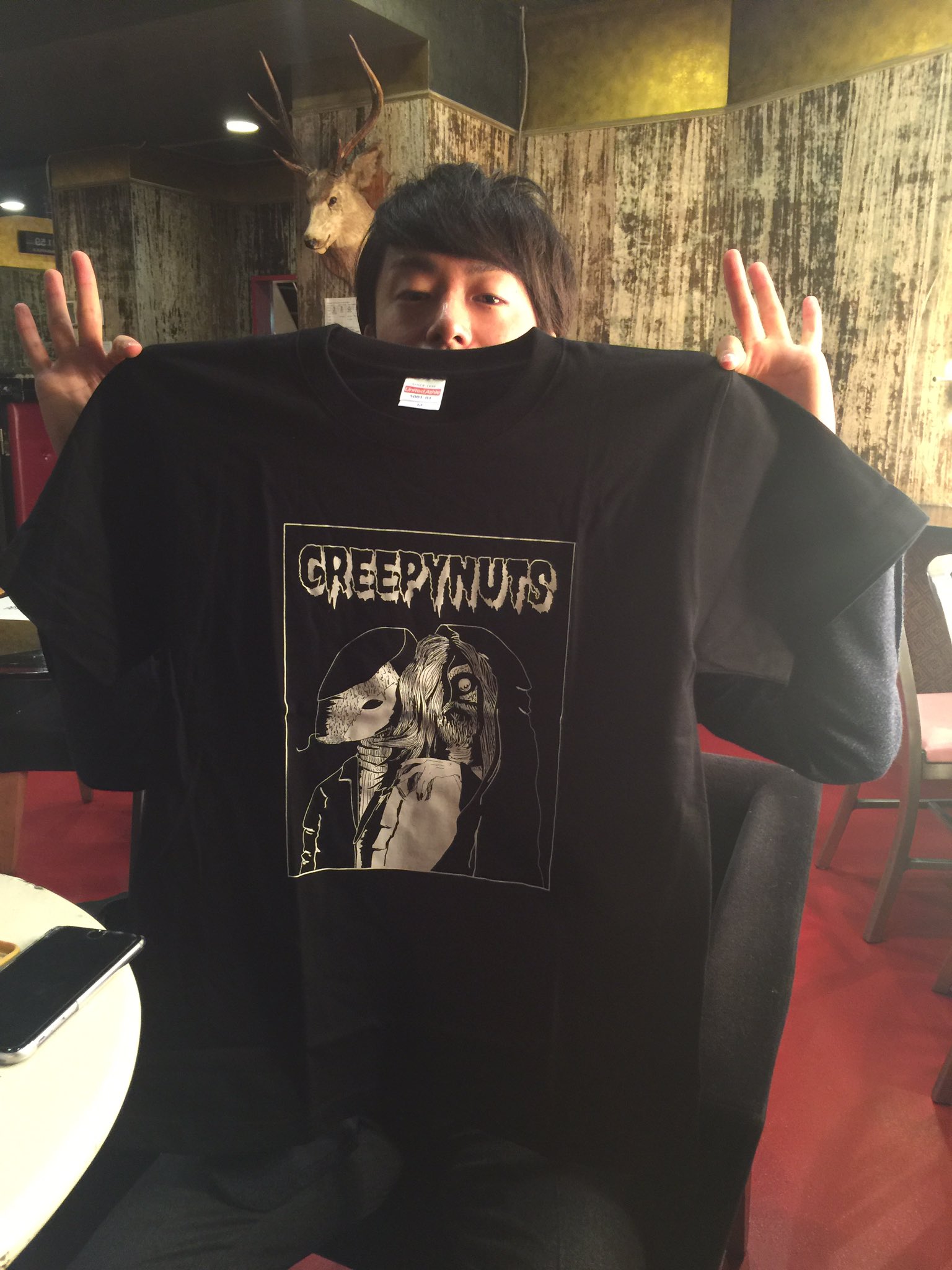 サイズ交換対象外 氣志團× Creepy Nuts コラボTシャツ 未開封 - 通販