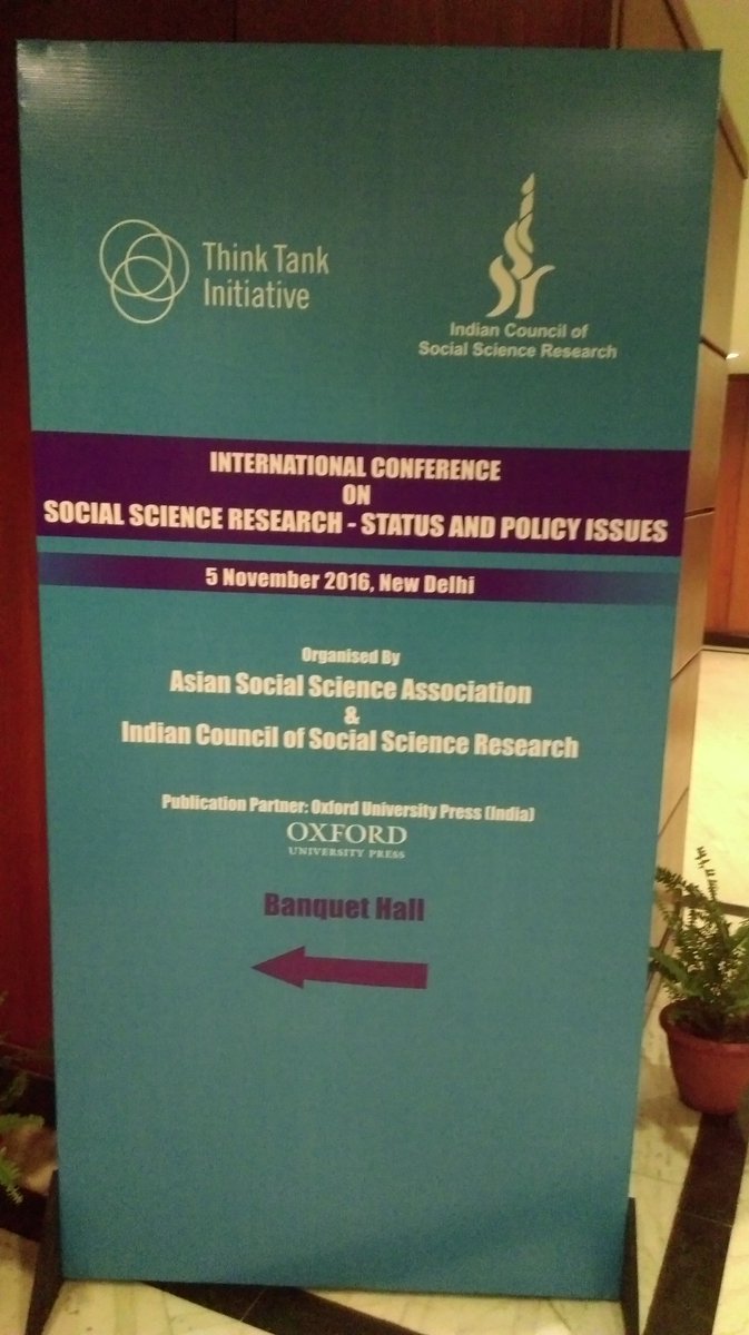 GreyMattersPR's tweet photo. #ICSSRConference starts in some time. Stay tuned! @airnewsalerts @HRDMinistry @DDNewsLive https://t.co/gvyOMxOEbr