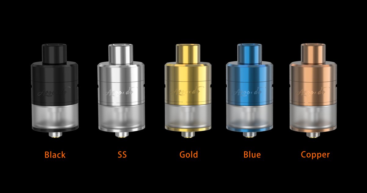 VapeThink's tweet image. Grab your favorite Avocado now : Avocado 24 RDTA new edition available in Blue, Gold and Copper. 
vapethink.com 
#vapethink #vape