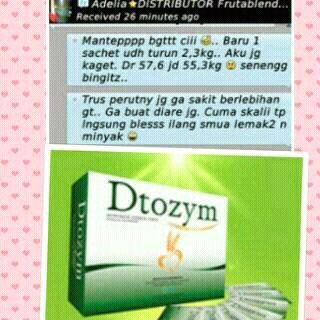 winda_hwi's tweet photo. waw...baru minum 1 saset udah turun 2,3kg(new testi) detozym memang mantaaaaap eyy... order PIN BB 59EB7F8B WA 082216143902 https://t.co/1xV0idoNbn