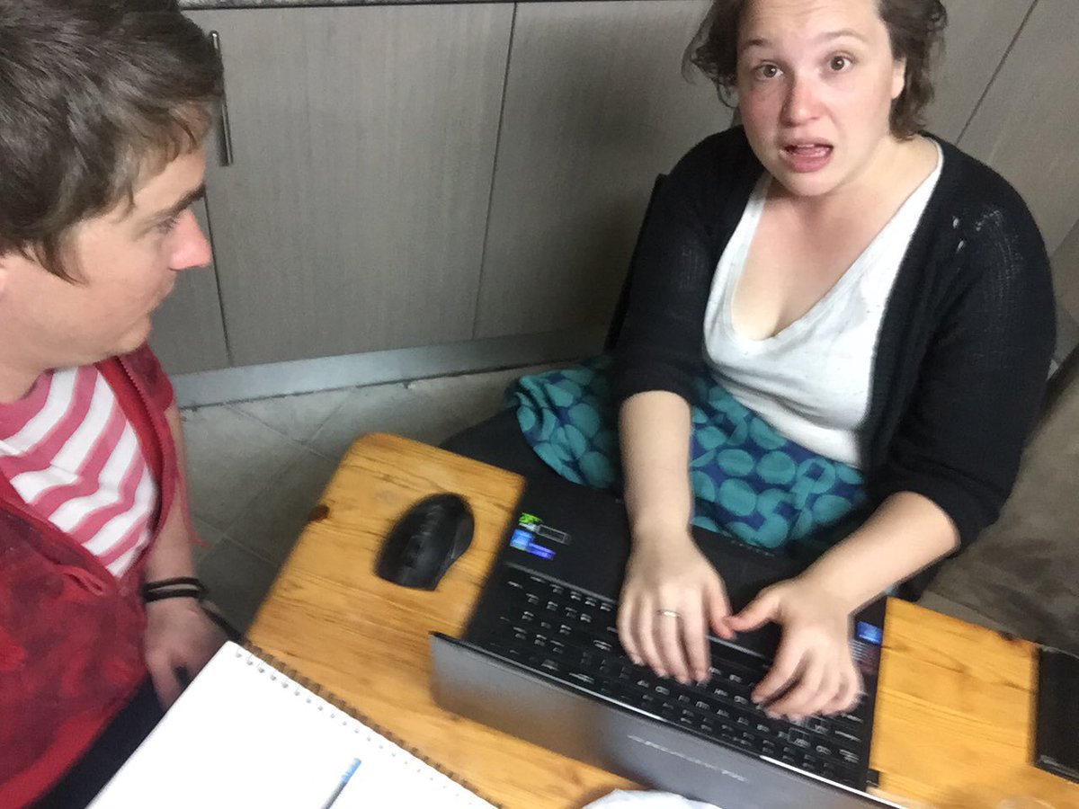 PickUpAliaColin's tweet photo. Production meeting! This is where the magic happens! 😐 https://t.co/1OX81G1rZK