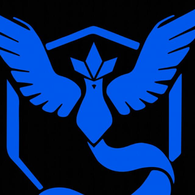 Tonitaker02's tweet image. Pokemon Go Team Blau