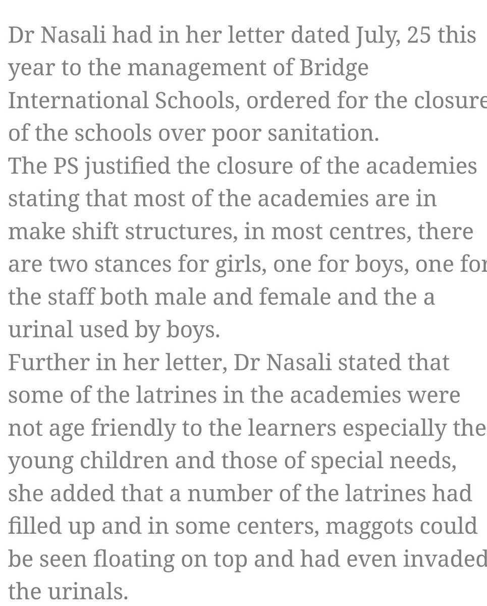 IzuhbelluhB's tweet photo. The closure of @BridgeIntlAcads is denial of a bright future to many! Dr. Nassali talks of makeshift structures 😲 madam close all UPE huts! https://t.co/DBaRvqvzlc
