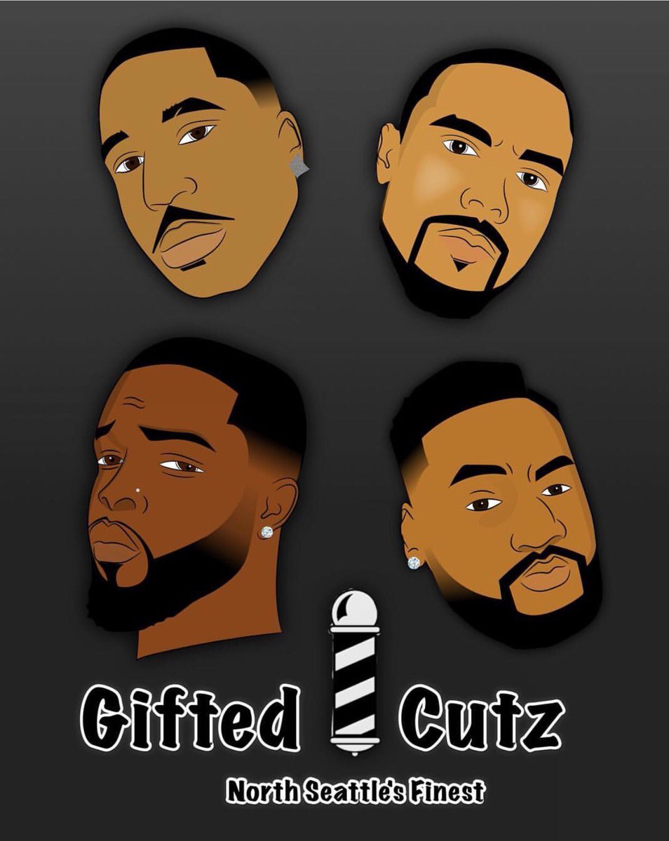 giftedcutz's tweet photo. #allstars #allstatebarbers #giftedcutz #bestseattlebarbershop #chiedu #jay #john #seattleswillieb https://t.co/esrTkBqwJ8