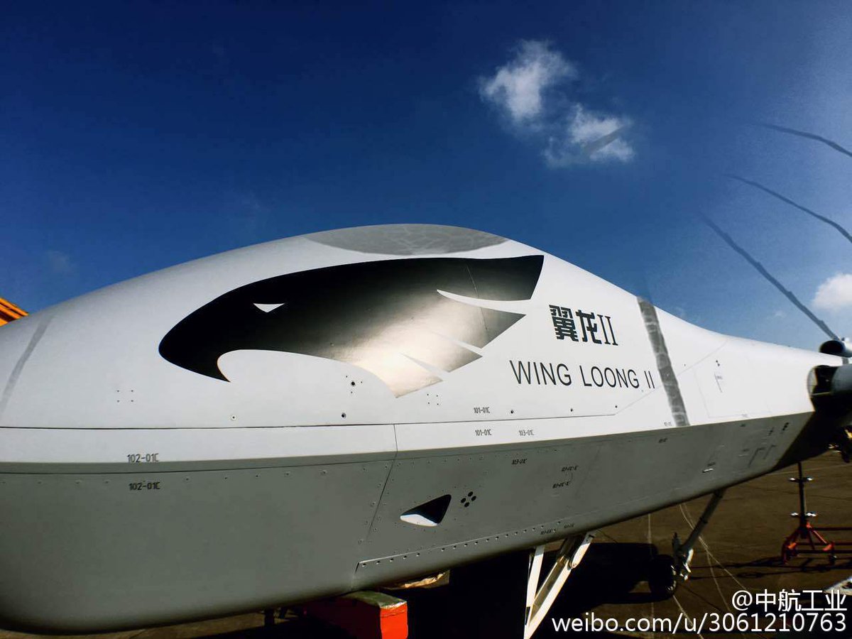 الدرون القاذف Wing Loong II الصيني الجديد CweaWclUoAELlE3