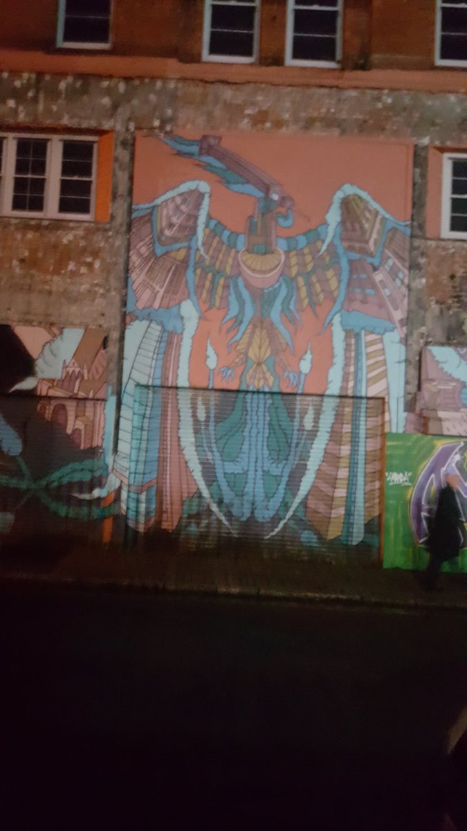 Highheeledlady's tweet photo. Belfast captured #streetart #streetartbelfast @AdamTurks https://t.co/eNh6eMKDcQ