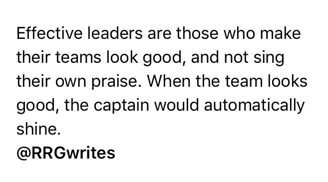 RRGwrites's tweet photo. #HR #HumanResource #Organisation #Leadership #Leaders #Effectiveleadership #selflove #Sharingcredit #Teammanagement #Team #teamwork https://t.co/l64NULjlMz