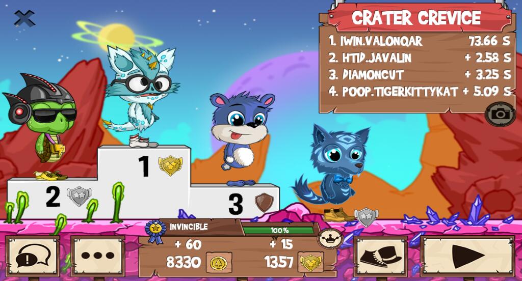 SciuridaeNuts's tweet image. 100% invincible! #funrun2 #javalin #diamoncut #tigerkittykat