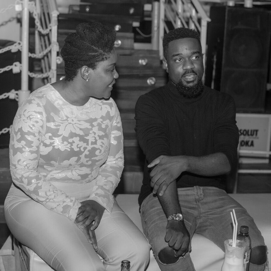 sarkodie's tweet photo. Happy happy birthday Mama Cee!!!!!!!! Wanted to be first but 🙈 .. God bless you @CynthiaQuarcoo https://t.co/ELBkfos0Q0