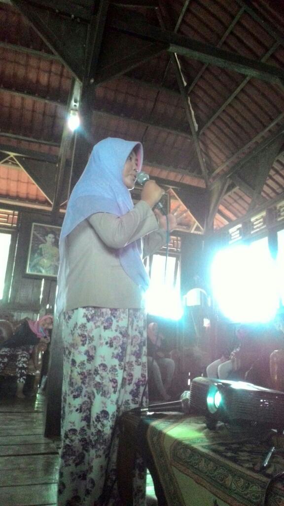 Suasana makrab unitas sejarah 🙌 dengan pemateri ibu nurbaity