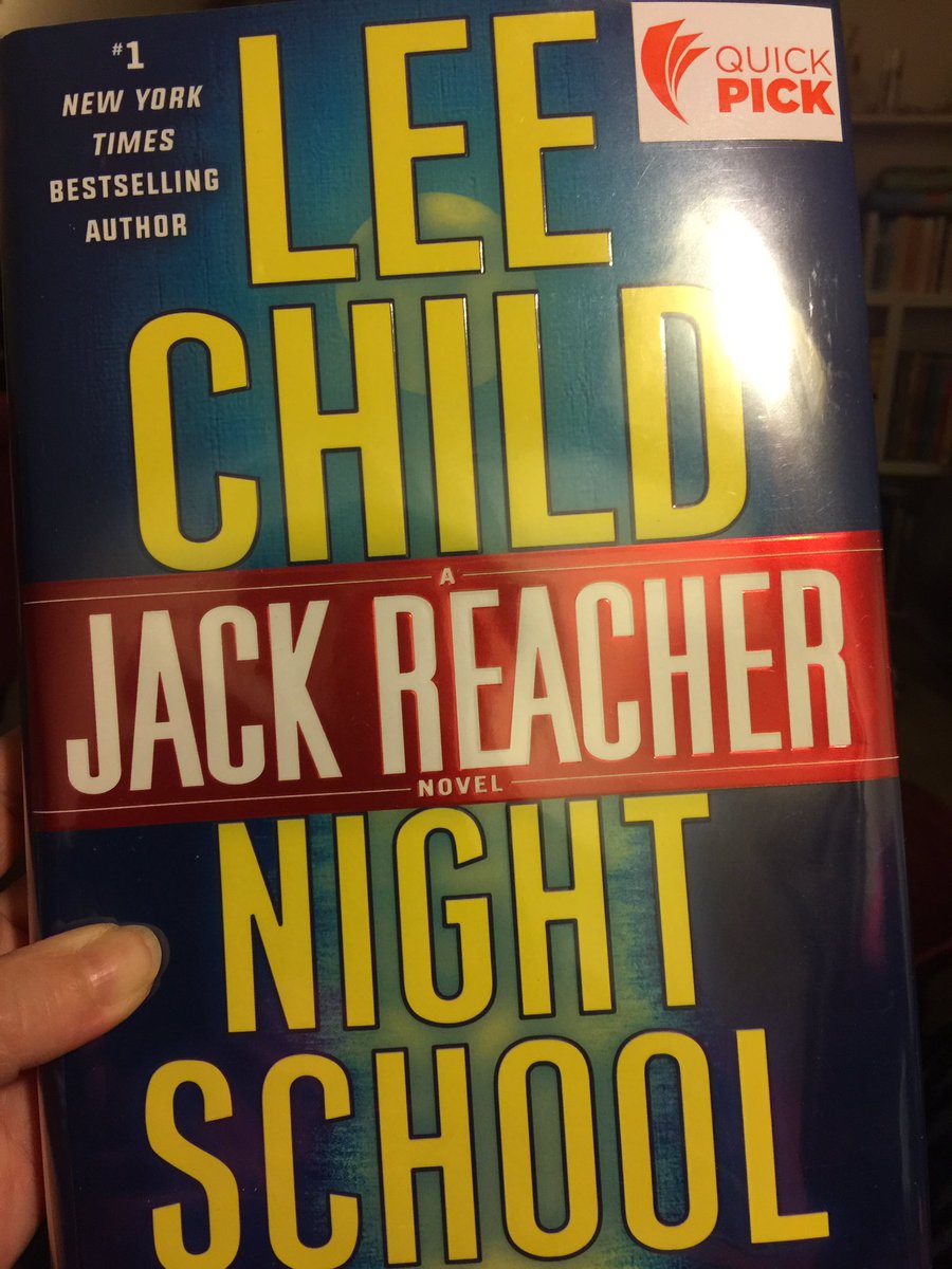 SonicHoney's tweet photo. Just finished #NightSchool by @LeeChildReacher SUCH propulsive writing...let the long wait begin again for his 22nd..! #Ireadtoofast β€οΈπβ€οΈ https://t.co/vp5C7QKSMo