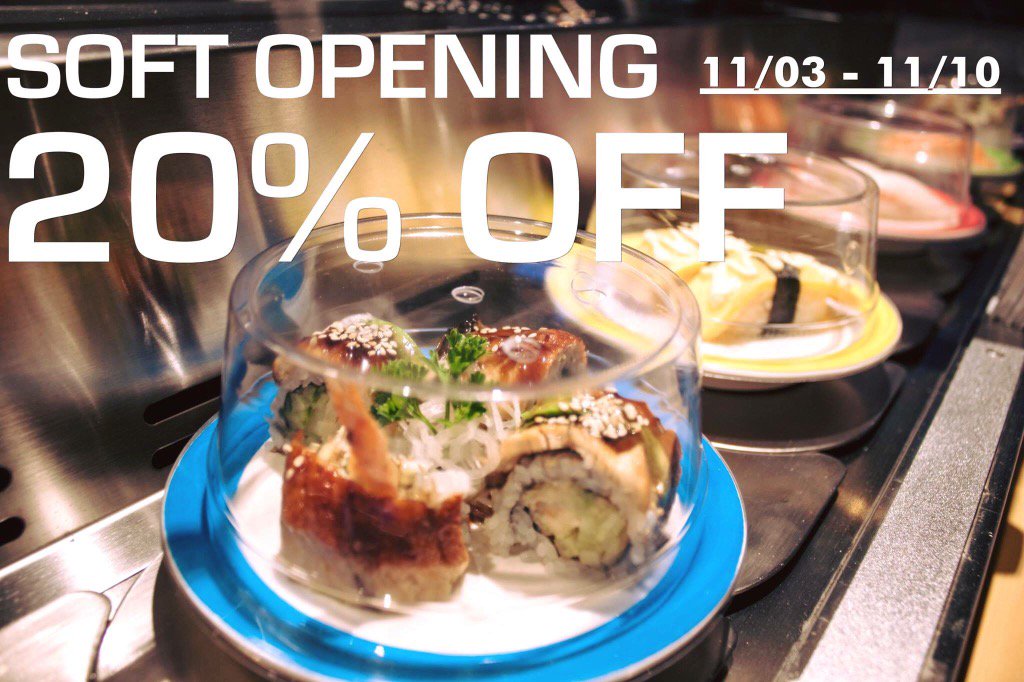 WabiSabichicago's tweet photo. Wabi Sabi Rotary
Second location Soft Opening
Conveyor Belt Sushi 

ADD：4521 N Sheridan RD Chicago IL 60640 https://t.co/isb6Yx4hL4