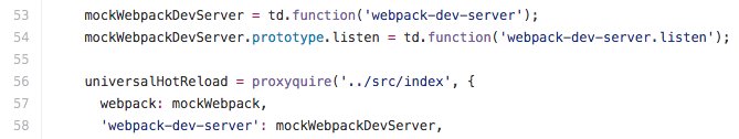 yusinto's tweet photo. Using #proxyquire and @testdouble to mock #webpackdevserver in https://t.co/yerHBMTXzR https://t.co/A5hHQc2vDz