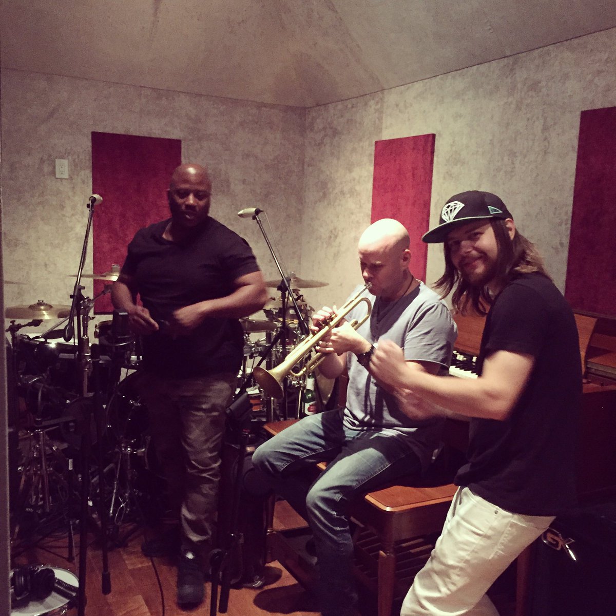 sidibe's tweet image. I feel so lucky to work with these talented men. #dreamsession #continuecreating