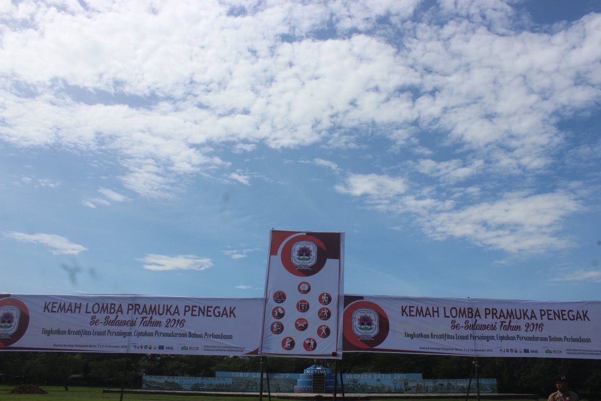 ukm_pramukaunm's tweet photo. Pembukaan KELOPAK Se-Sulawesi tahun 2016 yang diadakan oleh UKM Pramuka UNM.

#kelopak2016 #lontara21 #kwarda #kwarnas #pramukaupdate https://t.co/tVgpjUKJb9