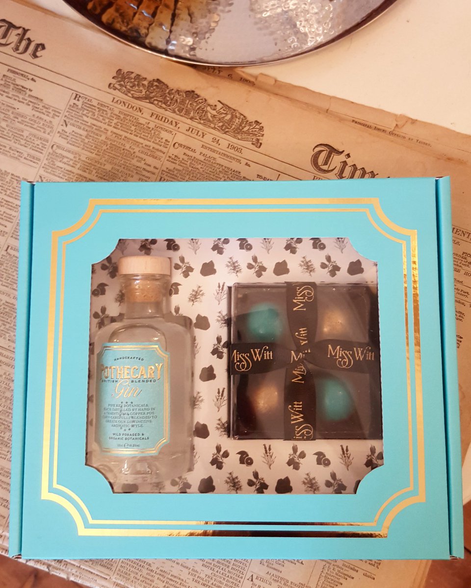 When the postie is good to you... <a href="/PothecaryGin/">Pothecary Gin - Soapbox Spirits</a> chocolates have arrived! Review up soon.