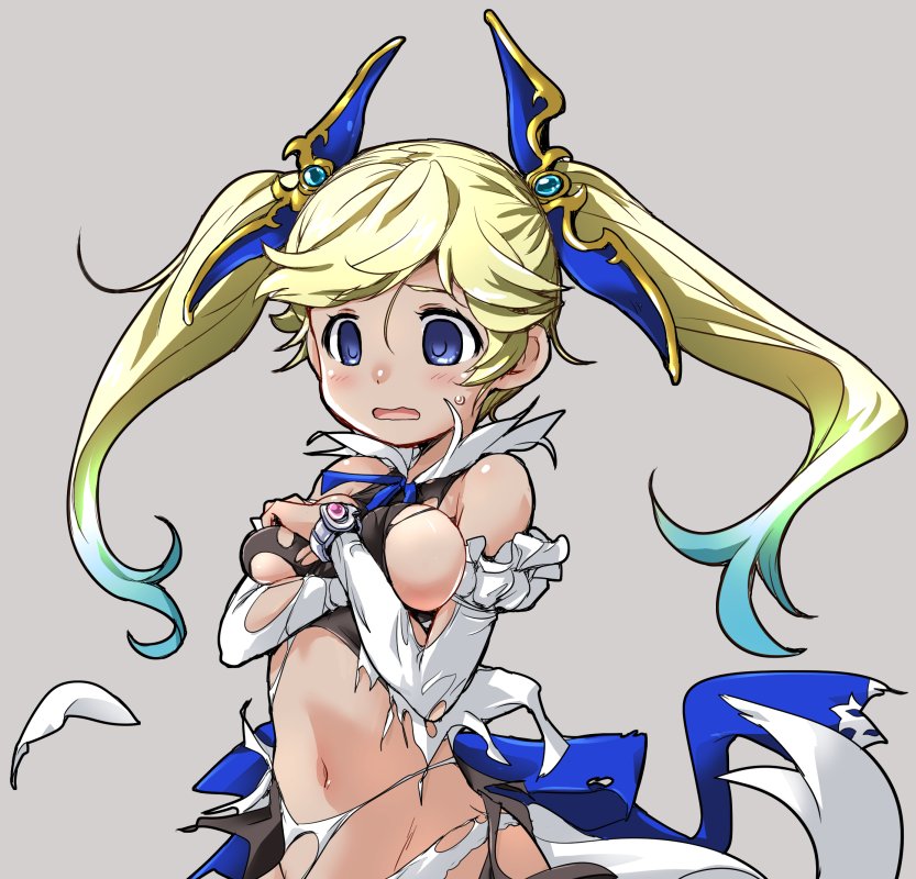 「上方修正されたイオちゃん 」|広輪凪のイラスト