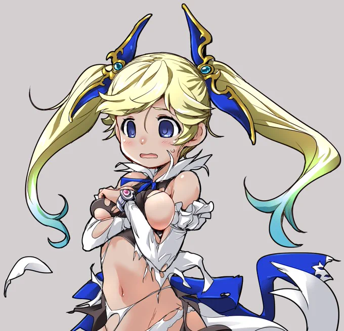 上方修正されたイオちゃん 