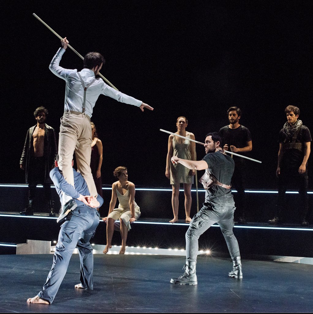 La Joven Compañía se enfrenta a dos de los pilares de la literatura occidental: la Ilíada y la Odisea @CondeDuqueMAD espaciomadrid.es/?p=36557