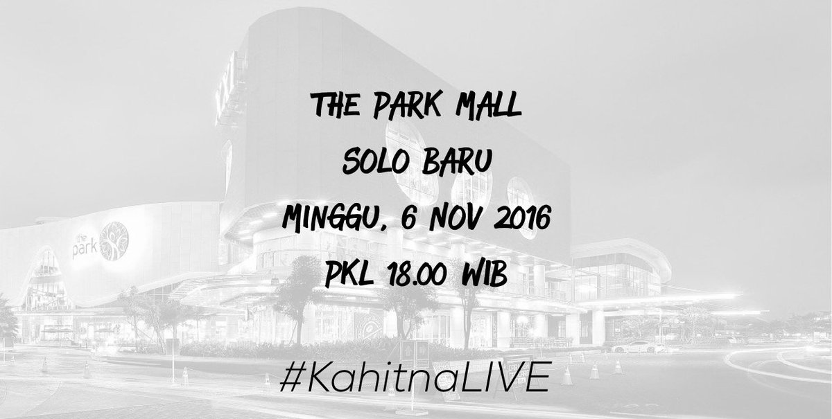 kataKahitna's tweet photo. Soulmate SOLO
Jadi besok mau lagu apa nih? 😁
A. Mantan Terindah
B. Takkan Terganti
C. Engga Ngerti
#KahitnaLIVE
#FreeForPublic https://t.co/btpzC3fq3P