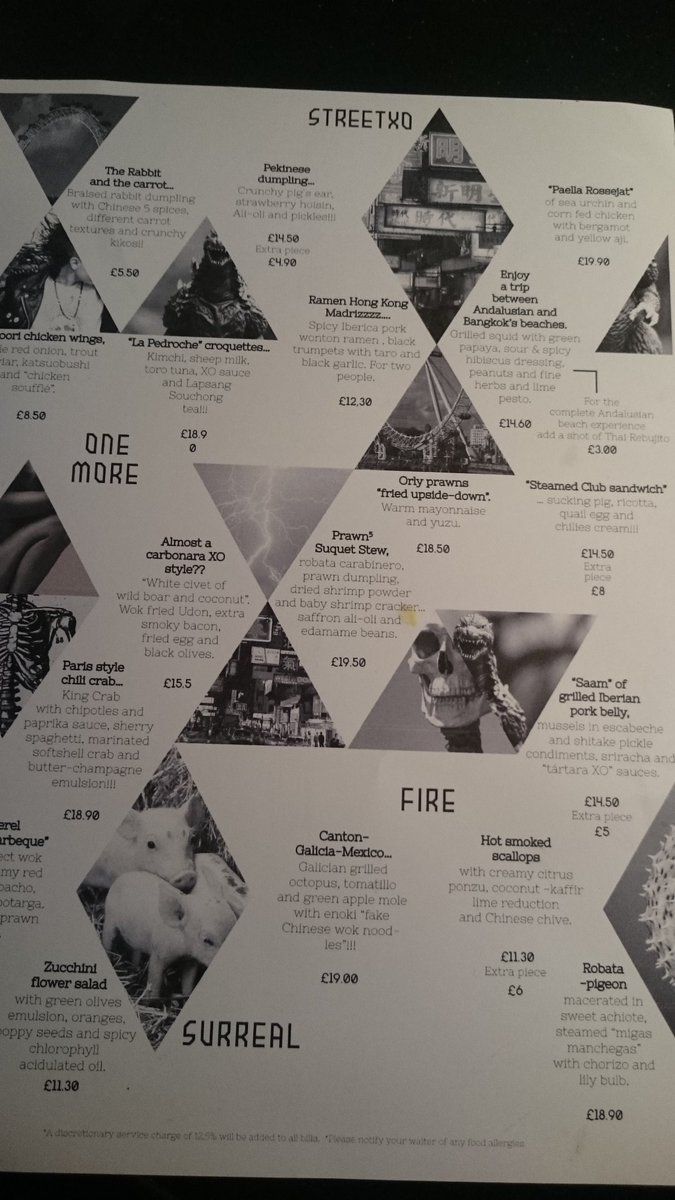 Stunning dishes <a href="/StreetXO_London/">StreetXOLondon</a> <a href="/Dabizdiverxo/">Dabizdiverxo</a>  #streetfood #mustgo