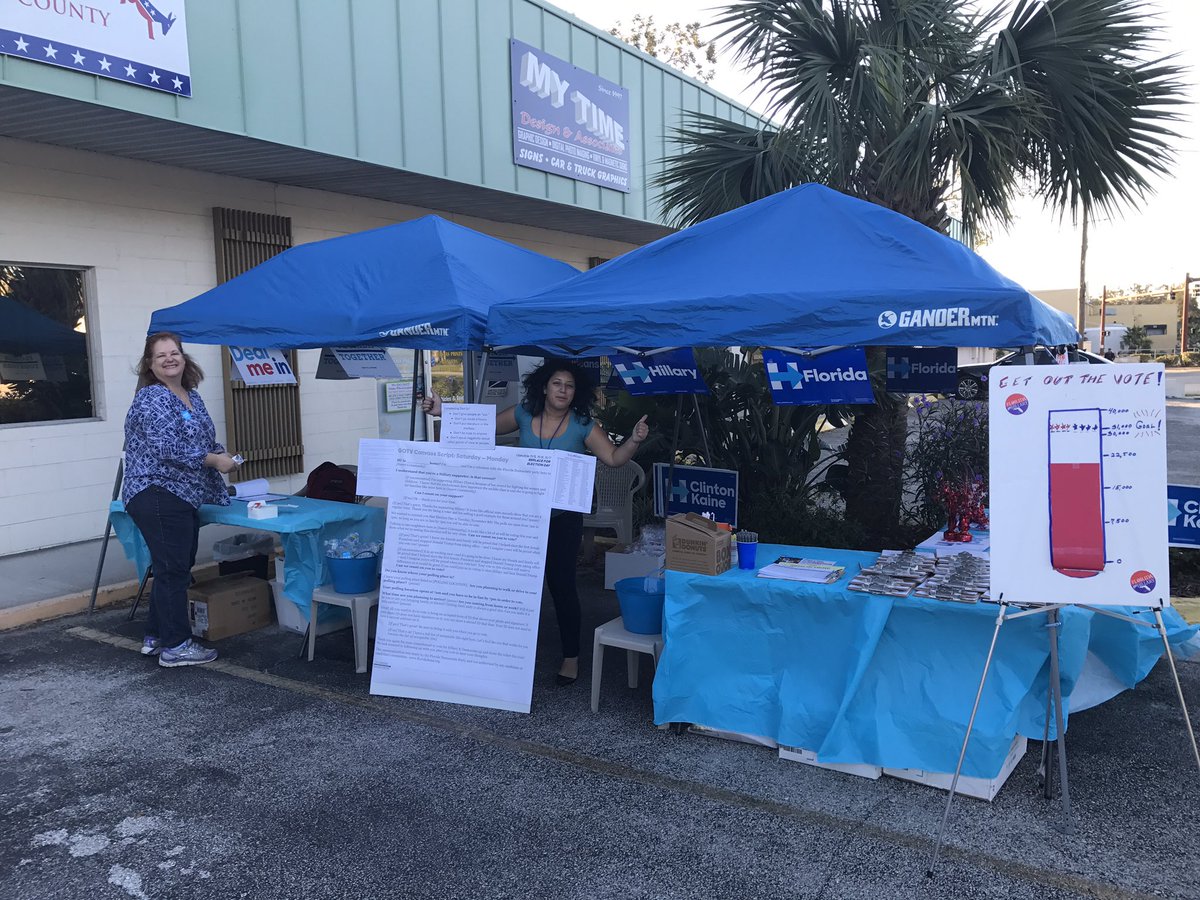 MattEngsby's tweet photo. My GOTV leadership is ready to rumble!!!! #HillaryforFL #StJohnsbeashadeofblue https://t.co/ImjHwvYG7A