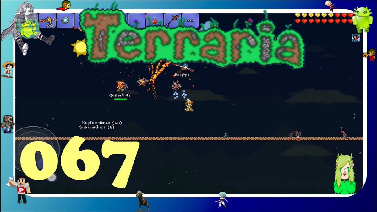 xQuitschi's tweet photo. Terraria Android 1.2 067 🗨 ENGELSFLÜGEL 🗨 #LetsPlayAndroid #Terraria https://t.co/1Ffnu0G5DQ https://t.co/BDEgUmYMrK